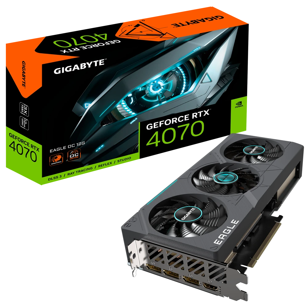 Gigabyte GeForce RTX 4070 EAGLE OC 12G